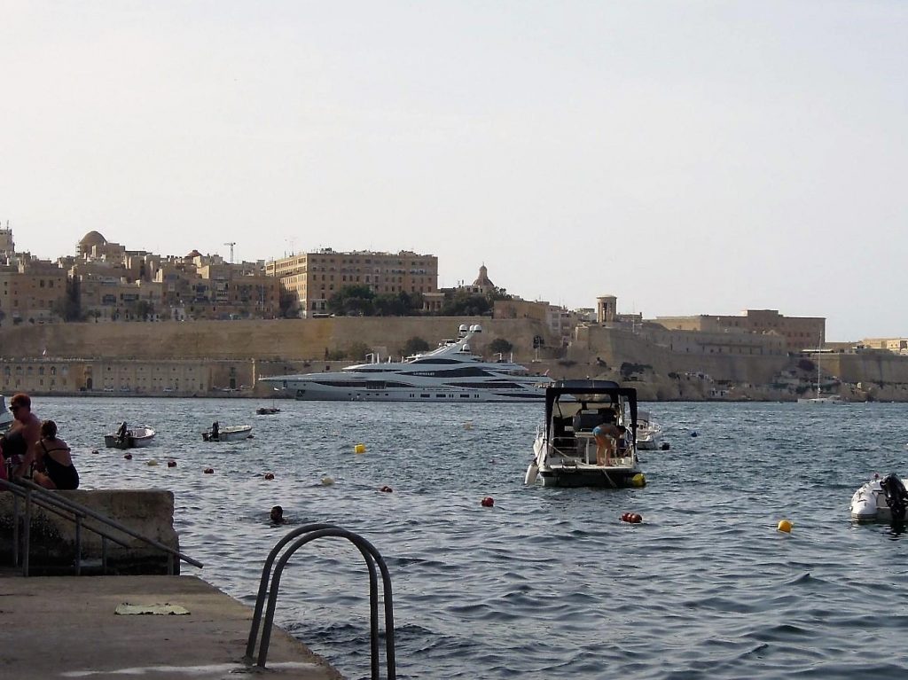 lionheart arrived into VallettaS Grand Harbour on July 10th, 2016