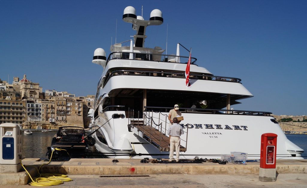 Lionheart in Valletta, Vittoroso.